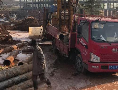 山区打深水井视频（5）